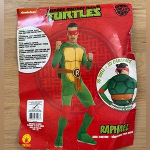 Teenage Mutant Ninja Turtle Raphael Costume, Adult size, mens L/XL
